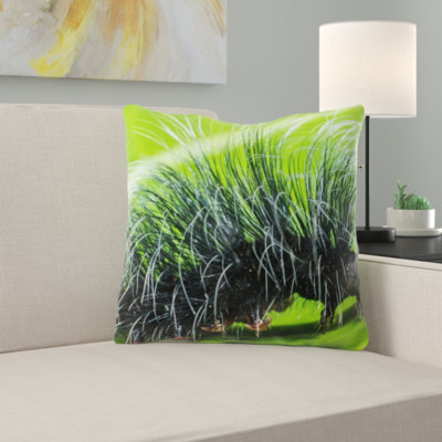 Caterpillar Throw Pillow