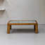 Table basse rétro en bois massif Retro