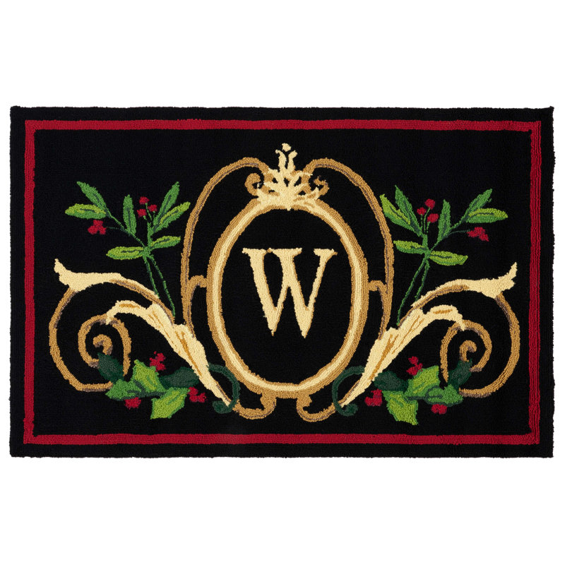 Bilbania Personalizable Outdoor Doormat, 30" W x 48" L, W