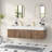 Thomason 71'' Double Bathroom Vanity with Acrylic Top-930427712-926481555