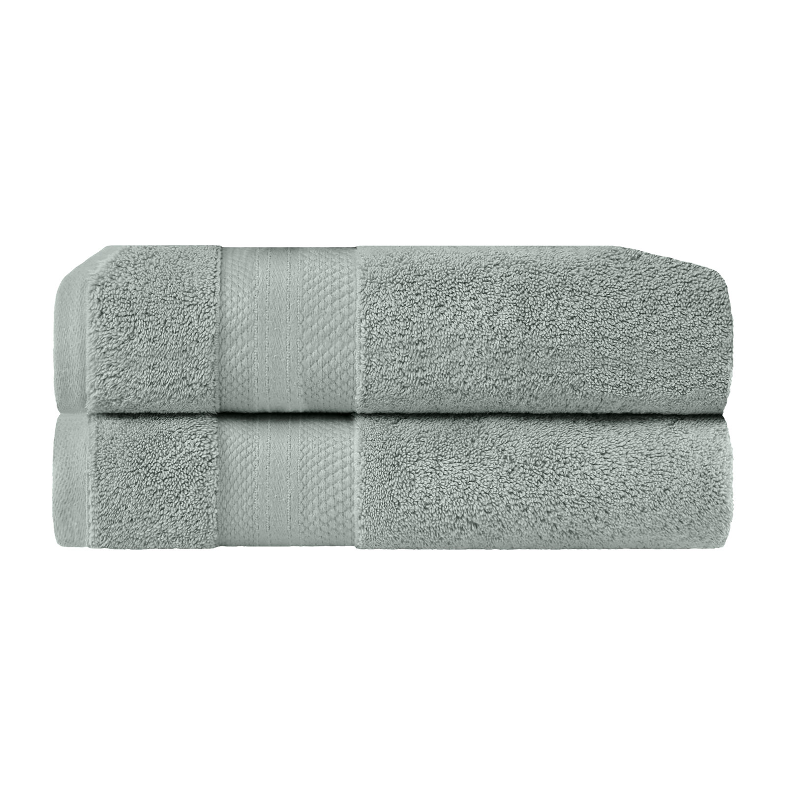 Finnian Ultra-Plush Heavyweight, 100% Turkish Towel Collection, Olive Green, Bath Towels - 2 Pack