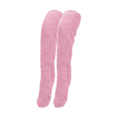 Girls Winter Thickened Floor Socks Stockings Knee Pads Warm Thigh-high Socks