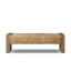 Knox Leather Bench