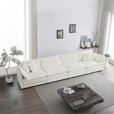 Canapé modulaire Free Free Combination, canapé modulaire, canapé 4 places, canapé modulaire, blanc