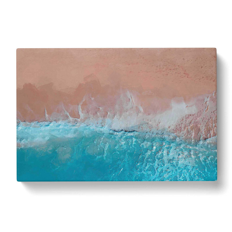 South Beach Miami Florida In Abstract - Wrapped Canvas, 50cm H x 76cm W x 3cm D