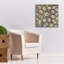  «Ornamental Design 4» par Alonzo Saunders, art mural sur toile, 26 po x 26 po