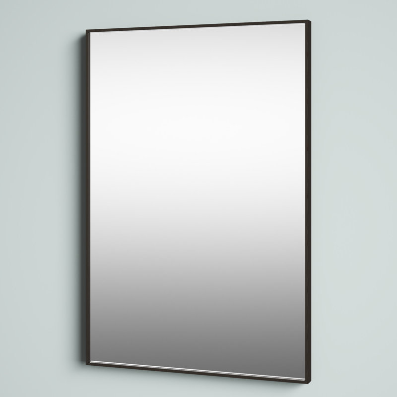 Foran Rectangle Wall Mirror, 31" H x 21" W, Gold