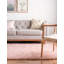 Tapis rose à poils longs Candas-694556096