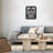 Stylish Decorative Metal Wall Accessory, Black, 11.8 x 14.6 inches | 100% Metal Construction, Thickness: 0.08 inches | Easy Wall Mount Design, Perfect for Home Decor & Modern Aesthetics, Durable and Elegant
