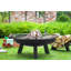 Round Steel Wood Burning Smokeless Fire Pit-66013853