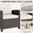 Arlayne 2-Person Outdoor Patio Seating Group with Cushions-1018693749