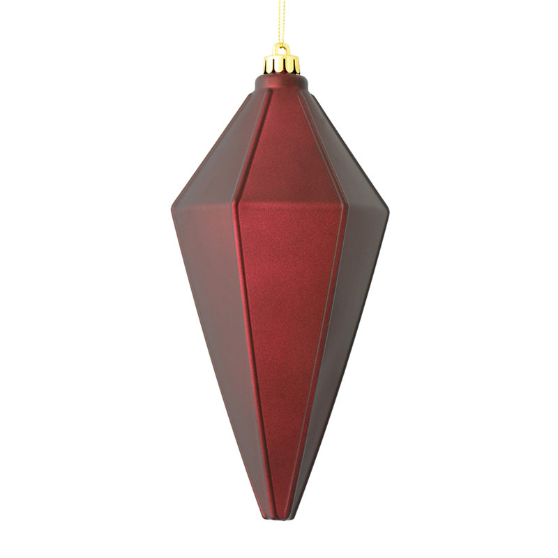 Ornement de lanterne 7 po, Vin mat