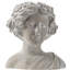 Pot de fleurs statue en ciment Feazell