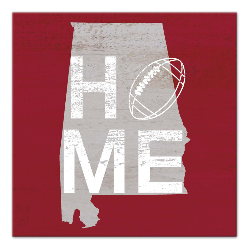 «Alabama Football Sate Pride», reproduction sur toile