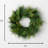 Faux 16'' Wreath