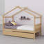 Lit en bois avec couchette-732680307