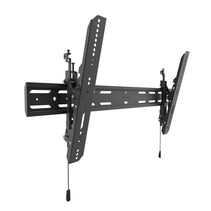 Support mural noir pour écrans de plus de 50 po pouvant supporter jusqu'à 150 lb