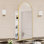 Miroir réglable pour armoire à pharmacie H 34,3 po l 16,7 po Desia