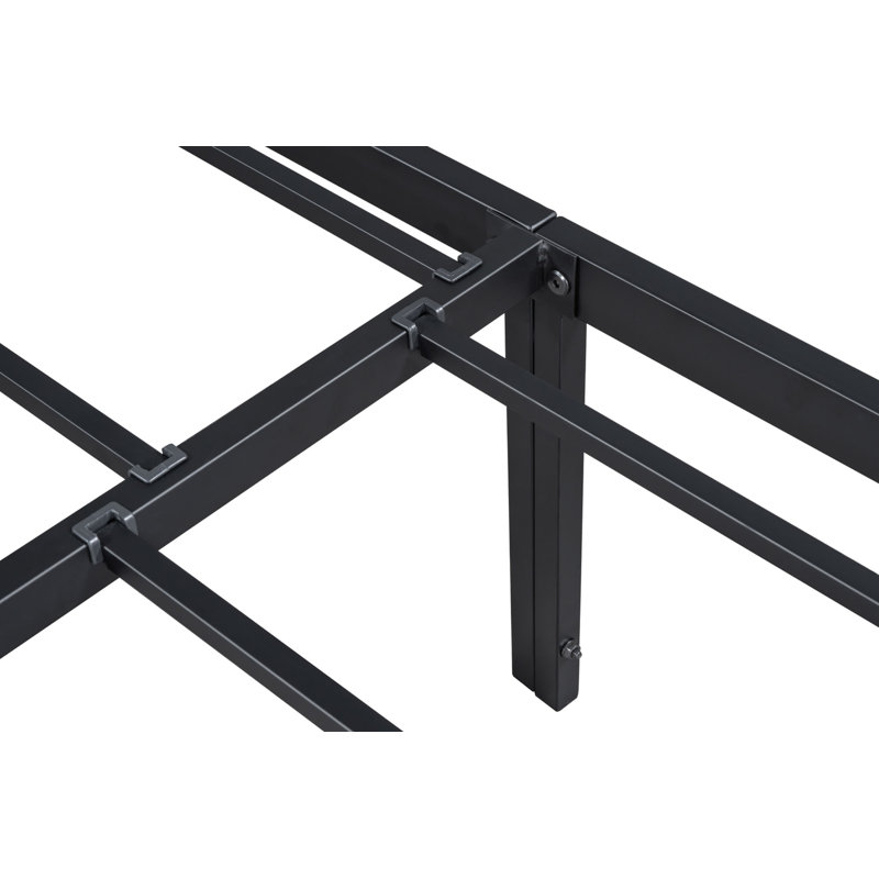 Modern Metal Bed Frame, Queen