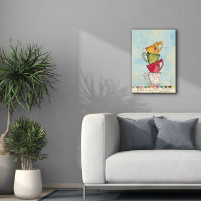 Dovecove «Tea Time» par Courtney Prahl, estampe numérique sur toile