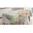 Ladybugs Tablecloth, Flower Frame With Tiny Little Ladybugs And Swirl Branches Springtime Theme, Rectangular Table Cover For Dining Room Kitchen Decor, 52" X 70", Pale Green Red-44982870