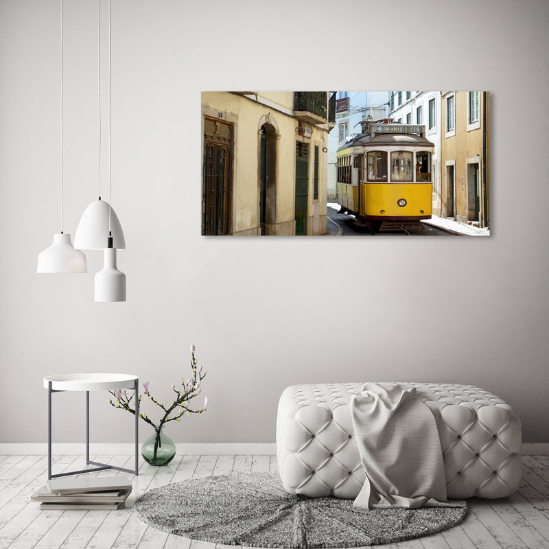 Tram From Lisbon - Wrapped Canvas Print