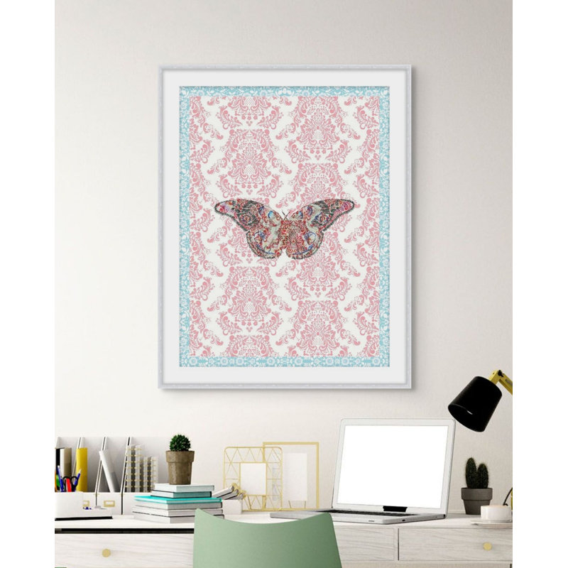 Paper Wings 2 Framed Print, 28.2" H x 22.2" W