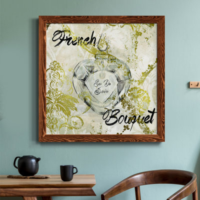 Bouquet français - Peinture sur toile encadrée