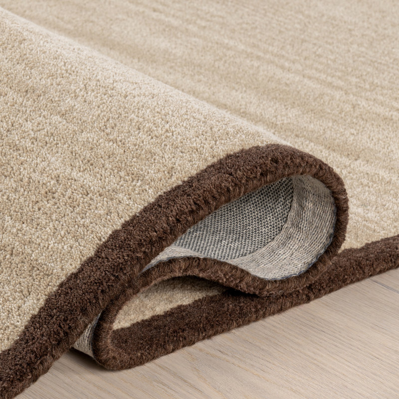 Pierre Wool Area Rug, Rectangle 3' x 5', Beige