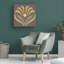 «Graphic Folk Flower IV» sur toile-382010835