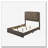 Rustic Gray Oak Finish Bed