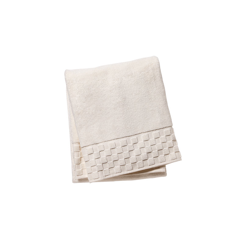 Plush Bath Towel, Ivory