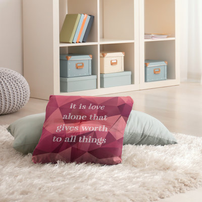 Love Throw Pillow