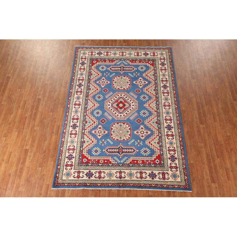 Tapis bleu Kazak