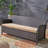 Outdoor 3 Comfort - Iron, Brown+Tan, 71.87In D X 27.95In W 31.43In H, 48.17Lb Weight Backyard Collection Iron Frame, Brown And Tan, 71.87 In. Depth
