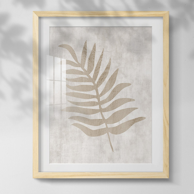 Santa Barbara, Papier encadré naturel, Blanc