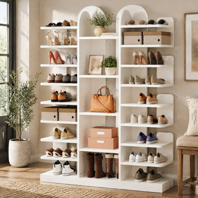 Freestanding 13-Tier Tall Shoe Rack