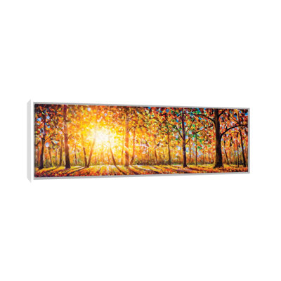 " Extra Wide Panorama Of Gorgeous Forest In Autumn " by Valery Rybakow