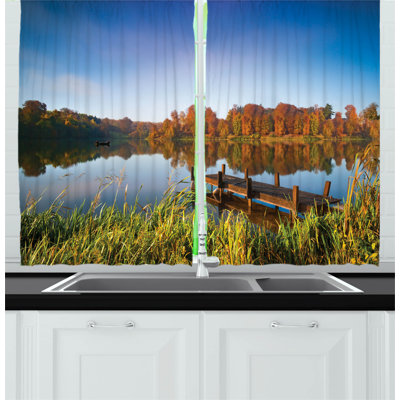 Pointed Kitchen Curtain