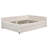 Upholstered Platform Bed with 2 Drawers and USB Charging Ports, Storage Bed Frame, Beige-880646688