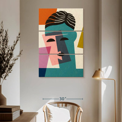 Leisha Abstract Male Portrait