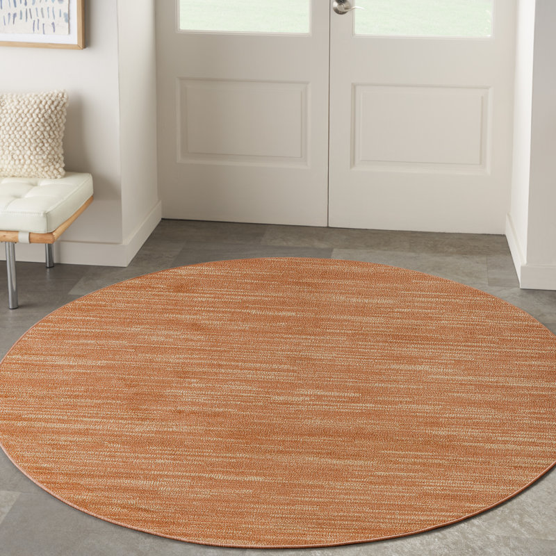 Tapis intérieur / extérieur Nourison Essentials, Rond 8 pi
