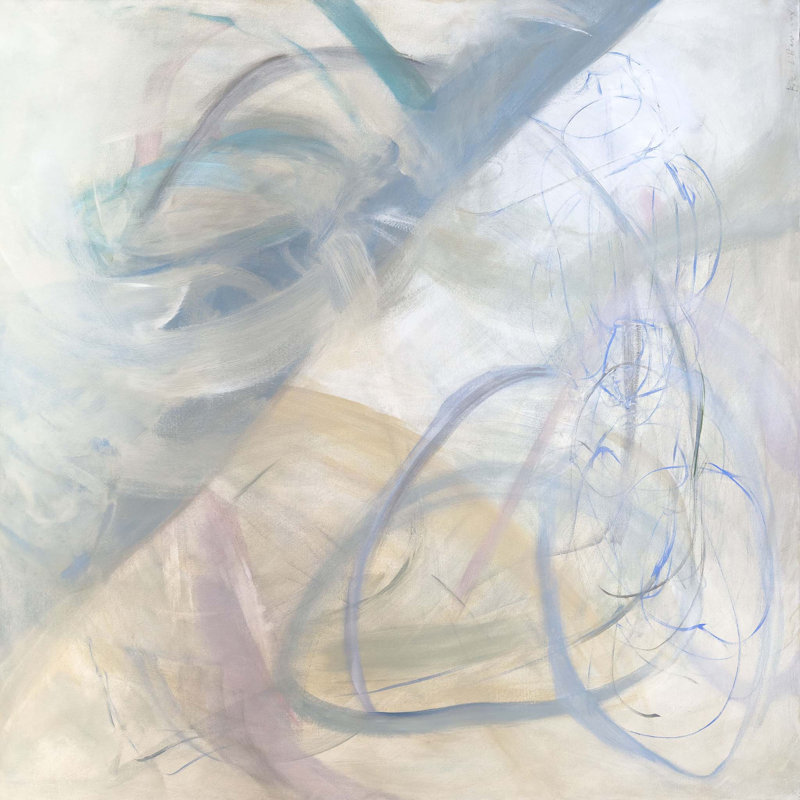 Bar Harbour Print by Katie Ré Scheidt, 40" H x 40" W, Wrapped Canvas