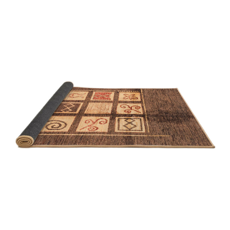 Tapis abstrait moderne 3385, Rond 8 pi