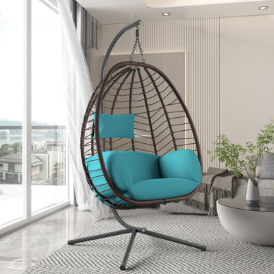 Chousein Egg Chair with Stand for 2 Person
