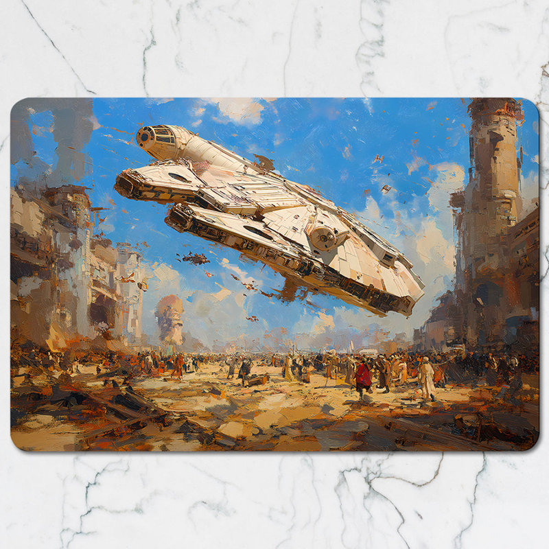 Star Wars Millennium Falcon Placemats And Coasters Set