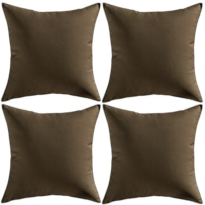 Set Of 4 Outdoor Waterproof Pillow Covers