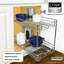 Tiroirs coulissants pour cuisine (2 niveaux) Lynk Professionnel-1245662181-1229761175