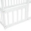 Lit simple en bois avec garde-corps et conception de maison en pin blanc pour une bonne nuit de sommeil-121104161