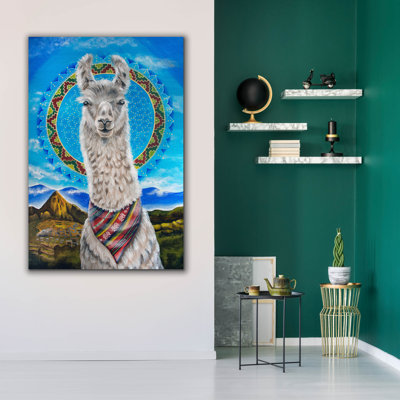  Art mural en toile «Keep sourire» par Verena Wild, 40 po x 60 po